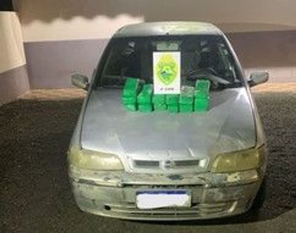 PM encontra mais de 11 kg de maconha em mochila durante fiscalização em Inácio Martins