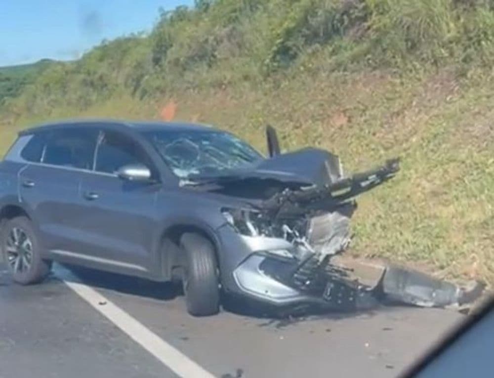 Acidente na BR-277 em Palmeira deixa um morto nesta quinta (11); carro de Guarapuava estava entre os envolvidos