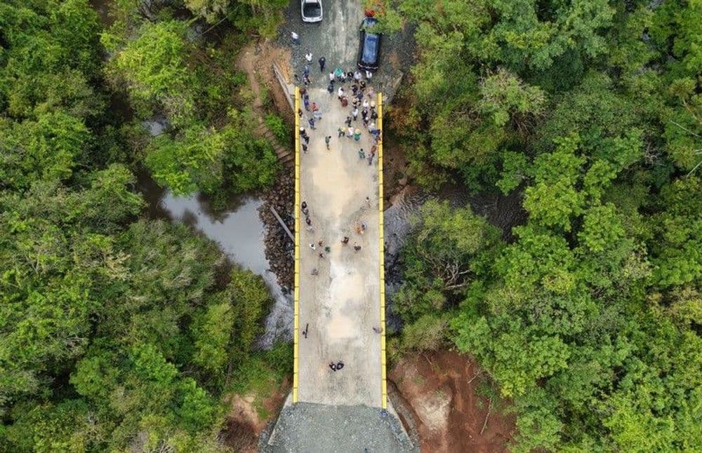Parceria entre o Estado e Prudentópolis resulta em nova ponte de concreto