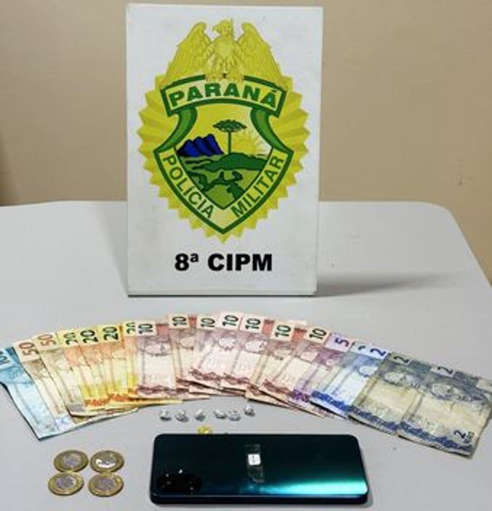 Homem é preso com pedras de crack durante patrulhamento em Inácio Martins