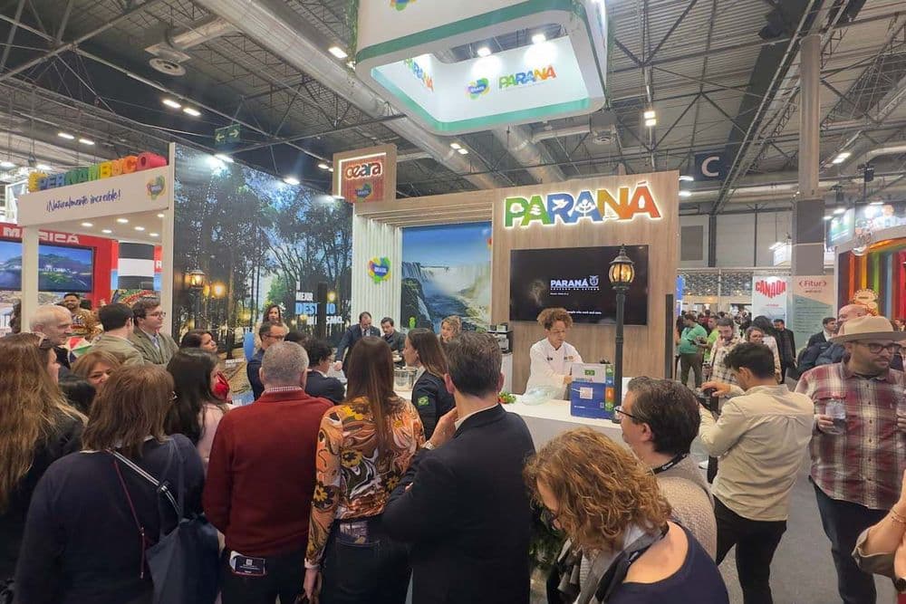 Destinos, serviços e gastronomia paranaense são destaques em feira na Espanha