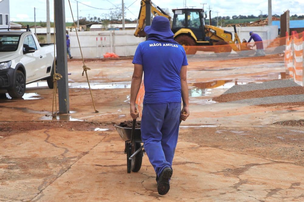 Presos fazem primeiras entregas na recuperação de escolas e creches em Rio Bonito do Iguaçu