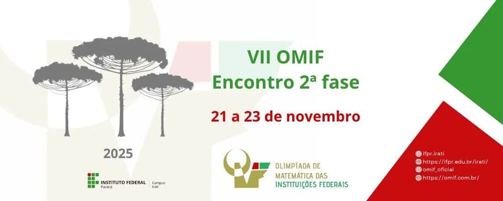 Irati recebe etapa nacional da OMIF e deve reunir mais de 600 estudantes de todo o Brasil
